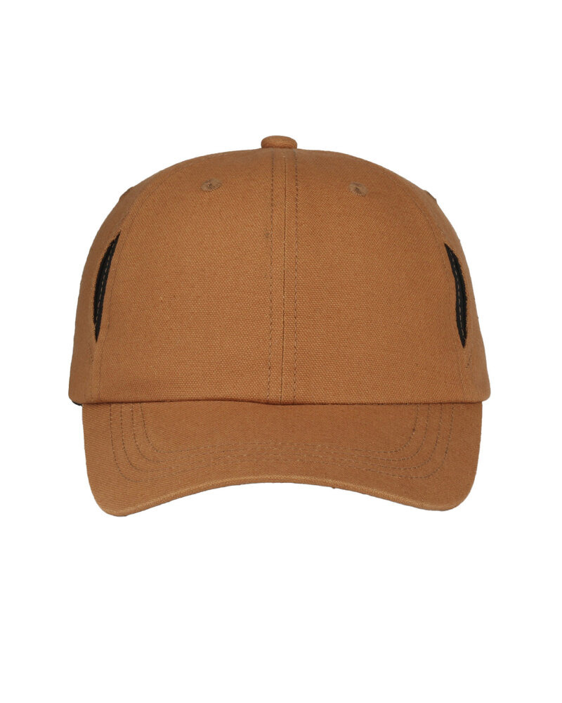 outdoor cap carg100 cargo unstructured solid back with side pockets hat Front Fullsize