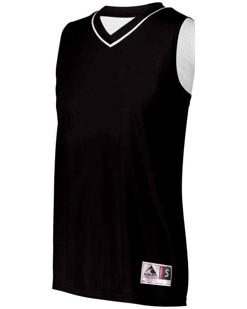 Augusta Sportswear 154 Ladies' Reversible Two-Color Sleeveless Jersey Front Fullsize"