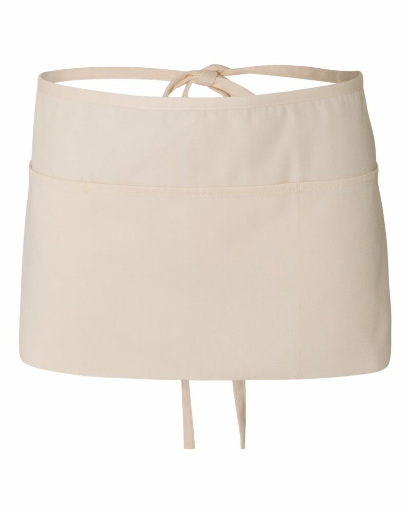 Q-Tees Q2115 Waist Apron with Pockets Front Fullsize"