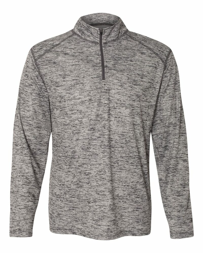 Badger Sport 4172 Tonal Blend 1/4 Zip Front Fullsize"