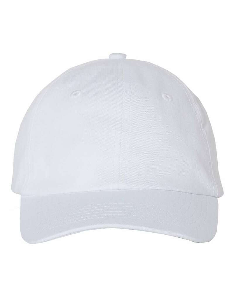 valucap vc300y small fit bio-washed dad's cap Front Fullsize