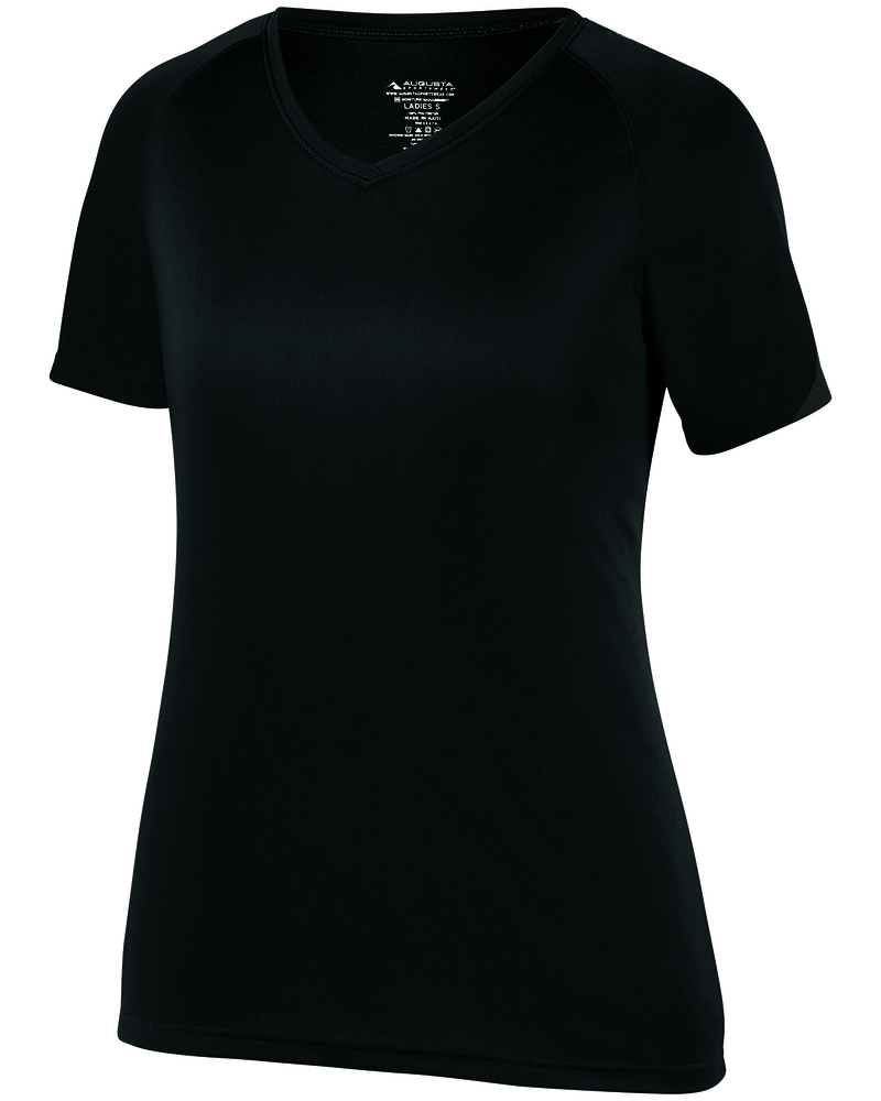 augusta sportswear 2792 ladies' true hue technology™ attain wicking training t-shirt Front Fullsize