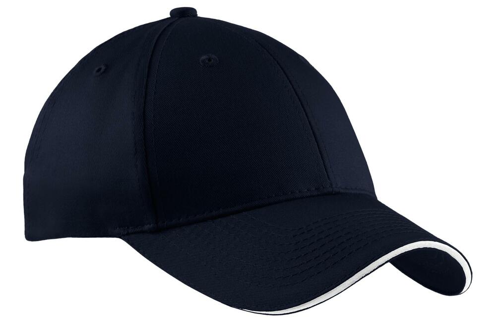 port & company cp85 sandwich bill cap Front Fullsize