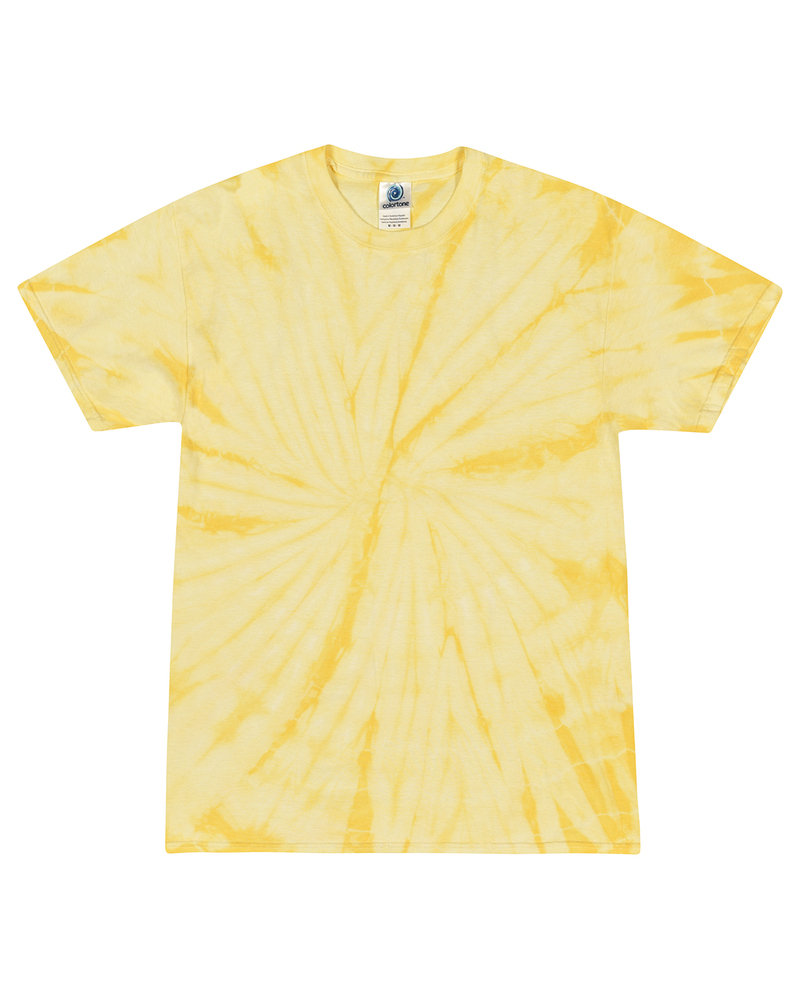 Tie-Dye CD101Y Youth 5.4 oz. 100% Cotton Spider T-Shirt Front Fullsize"