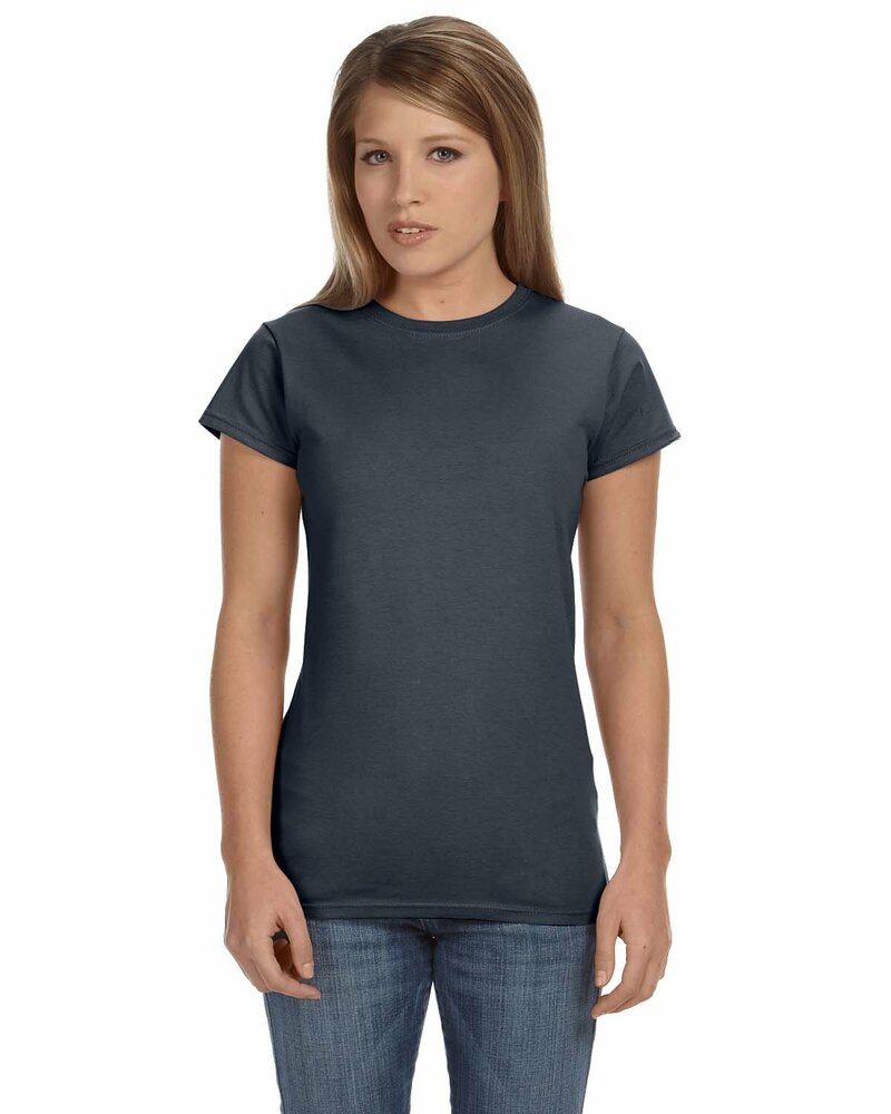 Gildan G640L Ladies' Softstyle® Fitted T-Shirt Front Fullsize"