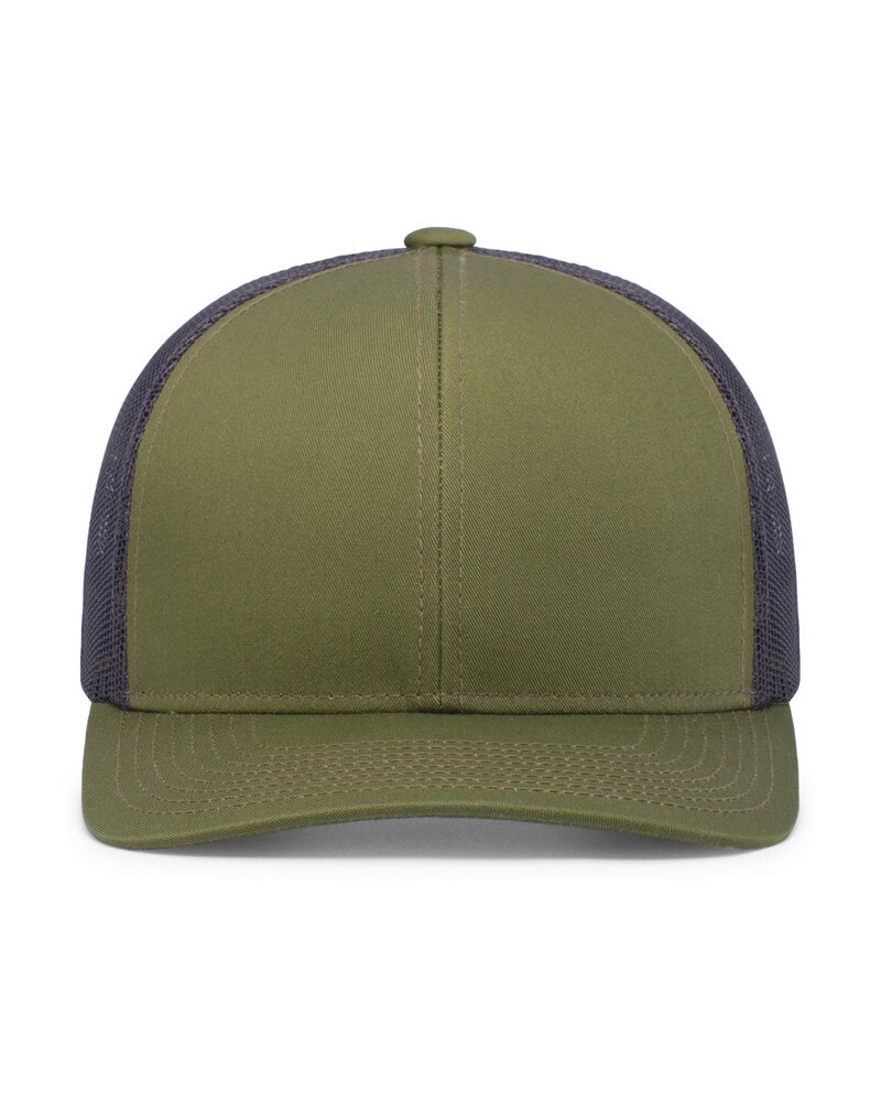 Pacific Headwear P113 Eco Trucker Snapback Cap Front Fullsize"