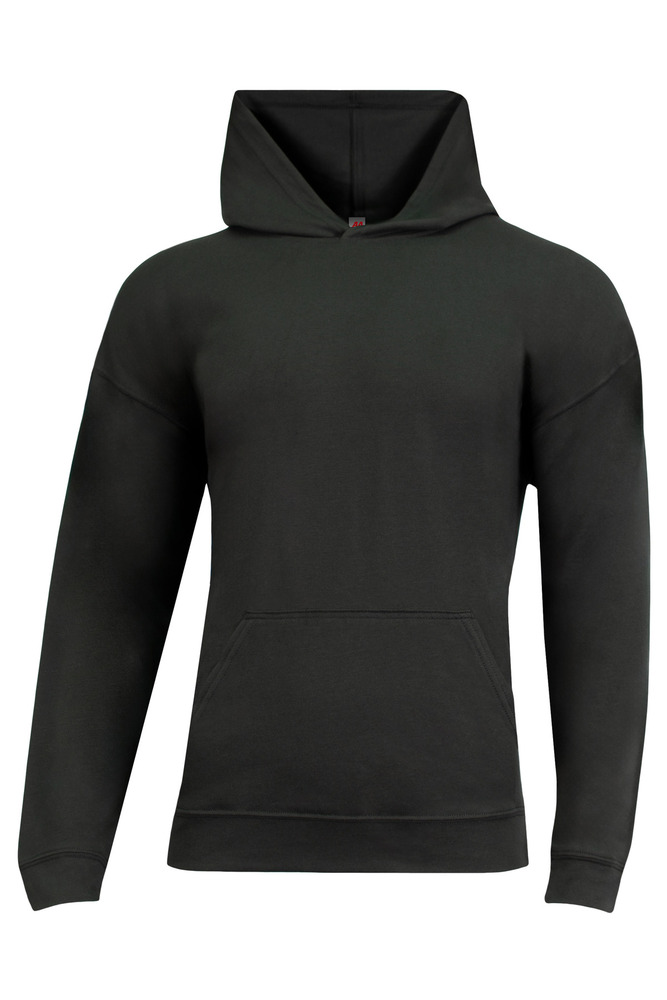 A4 A4N3528 Softek Long Sleeve Hooded Tee N3528 Front Fullsize"