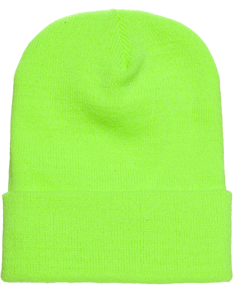 Yupoong 1501 Adult Cuffed Knit Beanie Front Fullsize"