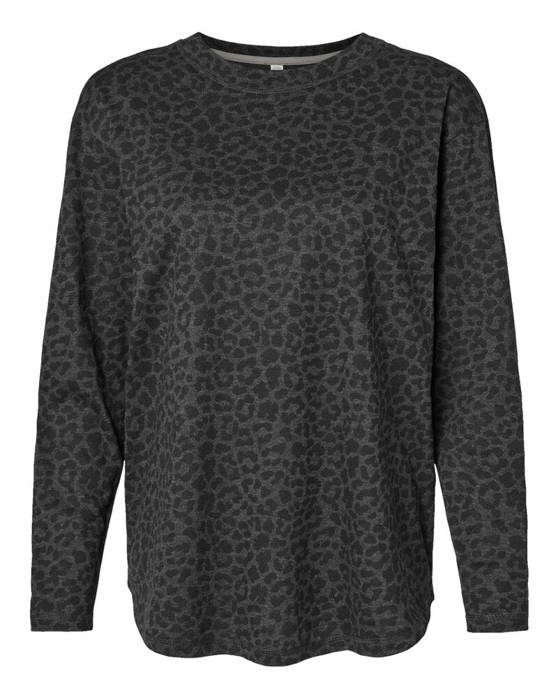 LAT L3508 Ladies' Relaxed  Long Sleeve T-Shirt Front Fullsize"