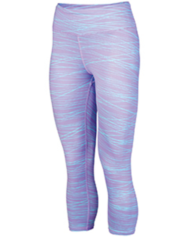 Augusta Sportswear AG2628 Ladies Hyperform Compression Capri Front Fullsize"