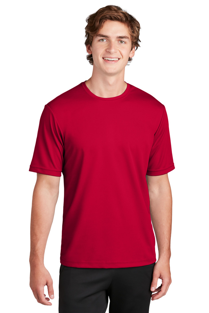 Sport-Tek ST340 PosiCharge ® RacerMesh ® Tee Front Fullsize"