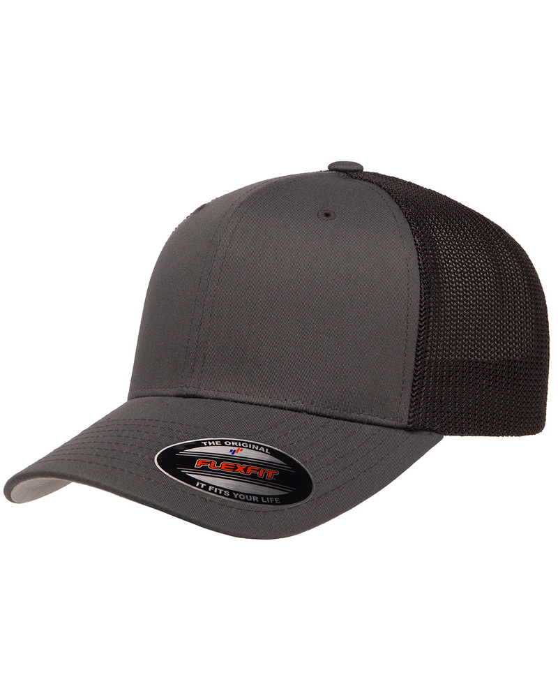 Flexfit 6511 Adult 6-Panel Trucker Cap Front Fullsize"