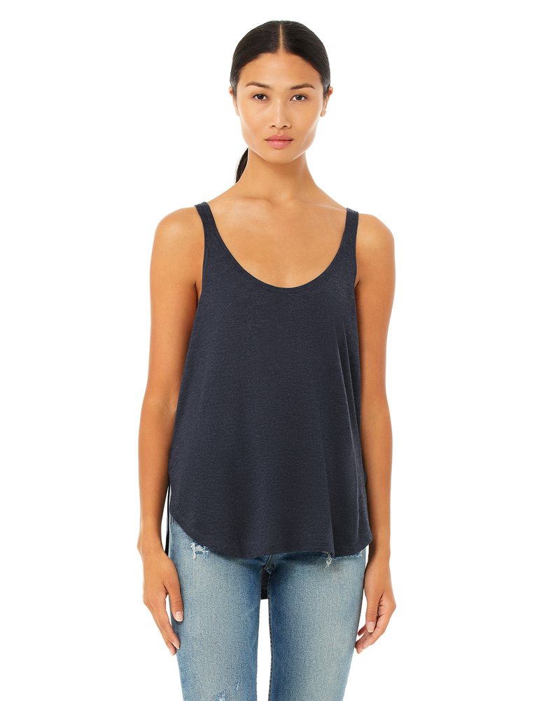 Bella + Canvas B8802 Women's Flowy Side-Slit Tank Front Fullsize"