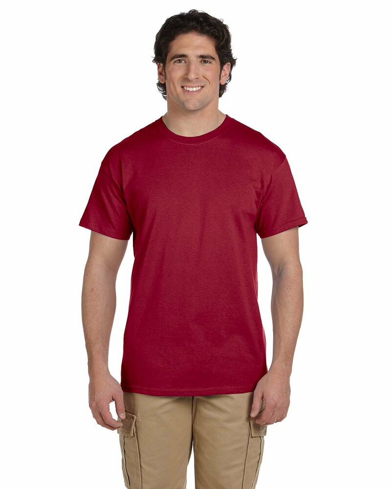 Fruit of the Loom 3931 Adult HD Cotton™ T-Shirt Front Fullsize"