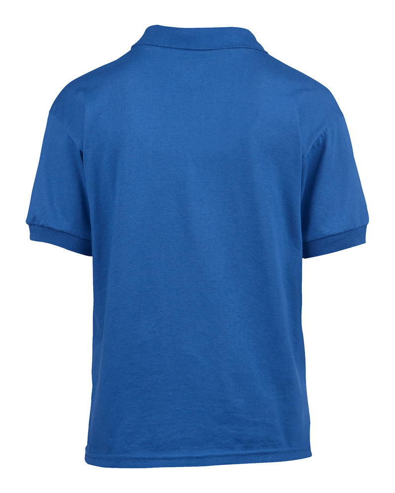 Gildan G880B Youth 6 oz., 50/50 Jersey Polo Front Fullsize"