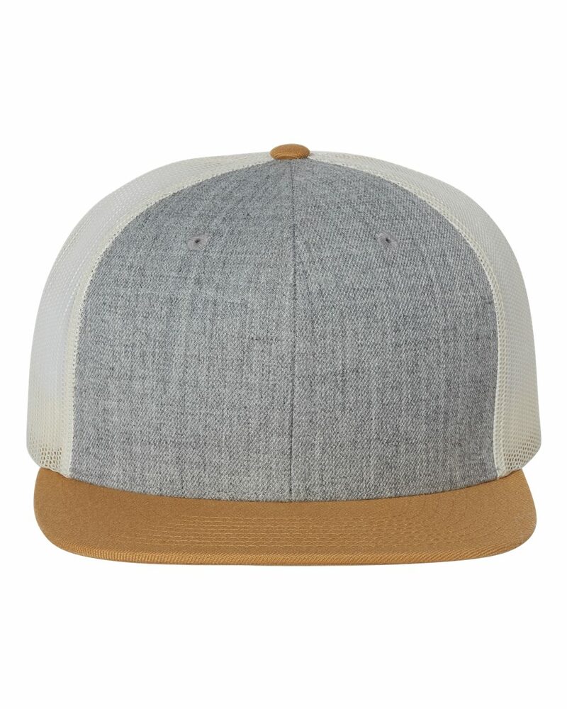 Richardson R511 Wool Blend Flat Bill Trucker Cap Front Fullsize"