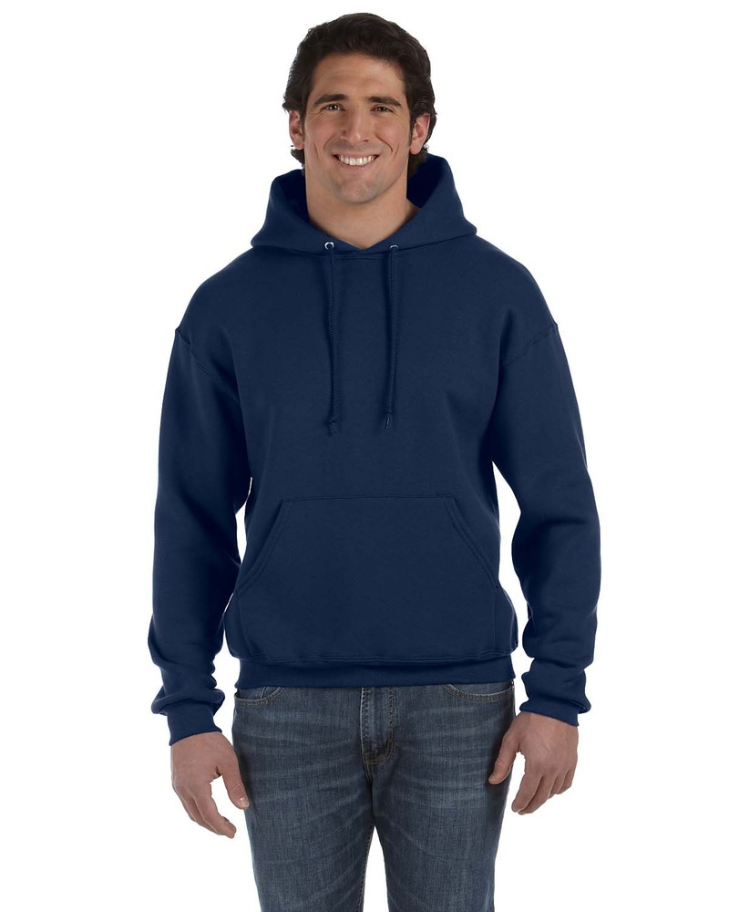 fruit of the loom 82130 adult 12 oz. supercotton™ pullover hood Front Fullsize