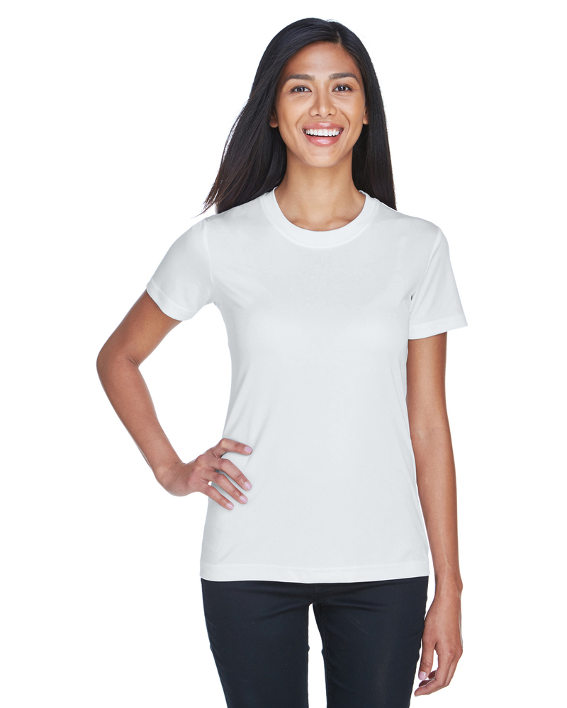 ultraclub 8620l ladies' cool & dry basic performance t-shirt Front Fullsize