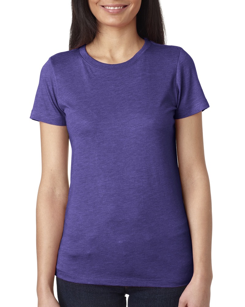 Next Level 6710 Ladies' Triblend Crew Front Fullsize"