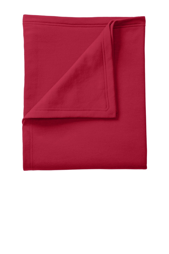 Port & Company BP78 Core Fleece Sweatshirt Blanket Front Fullsize"