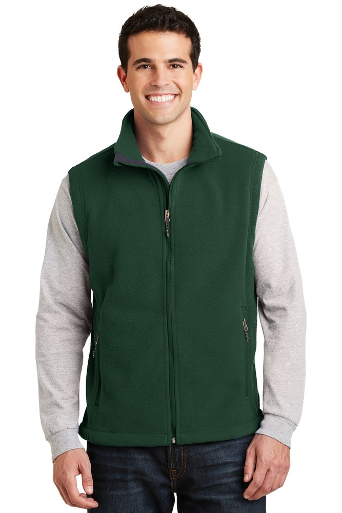 port authority f219 value fleece vest Front Fullsize