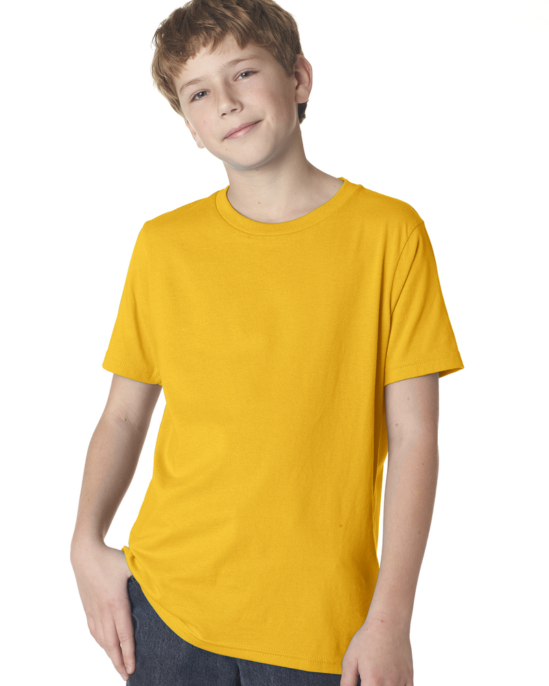 Next Level 3310 Youth Boys’ Cotton Crew Front Fullsize"