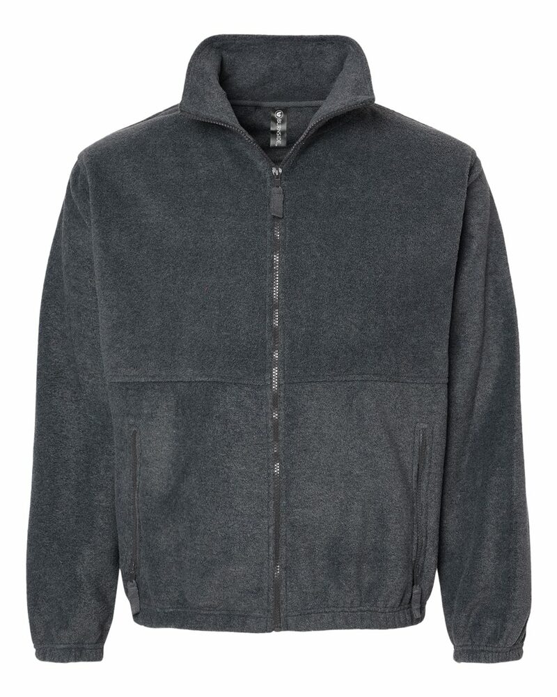 Burnside 3062 Men's Full-Zip Polar Fleece Jacket Front Fullsize"
