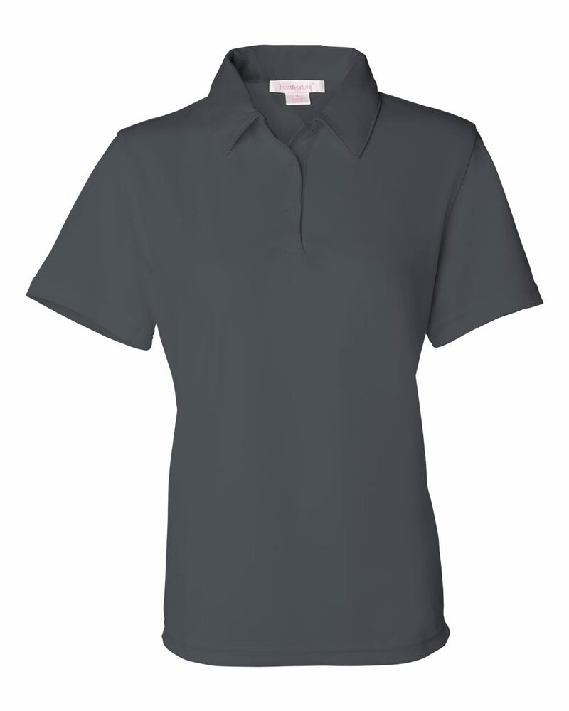 sierra pacific 5469 women's moisture free mesh polo Front Fullsize