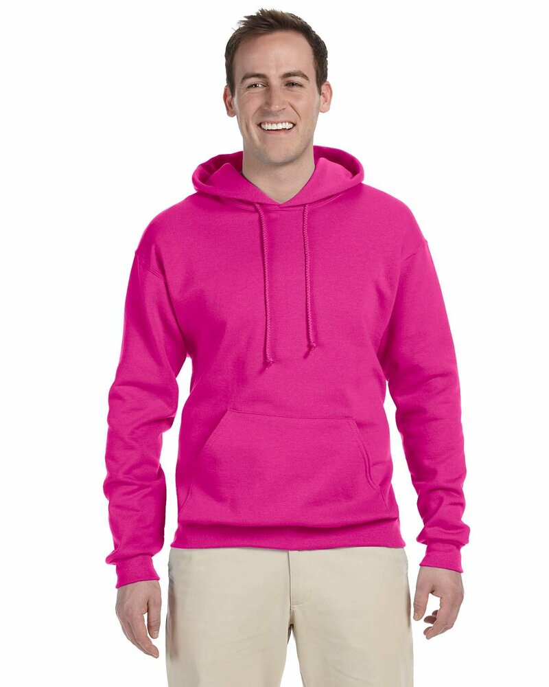 jerzees 996 adult nublend® fleece pullover hooded sweatshirt Front Fullsize