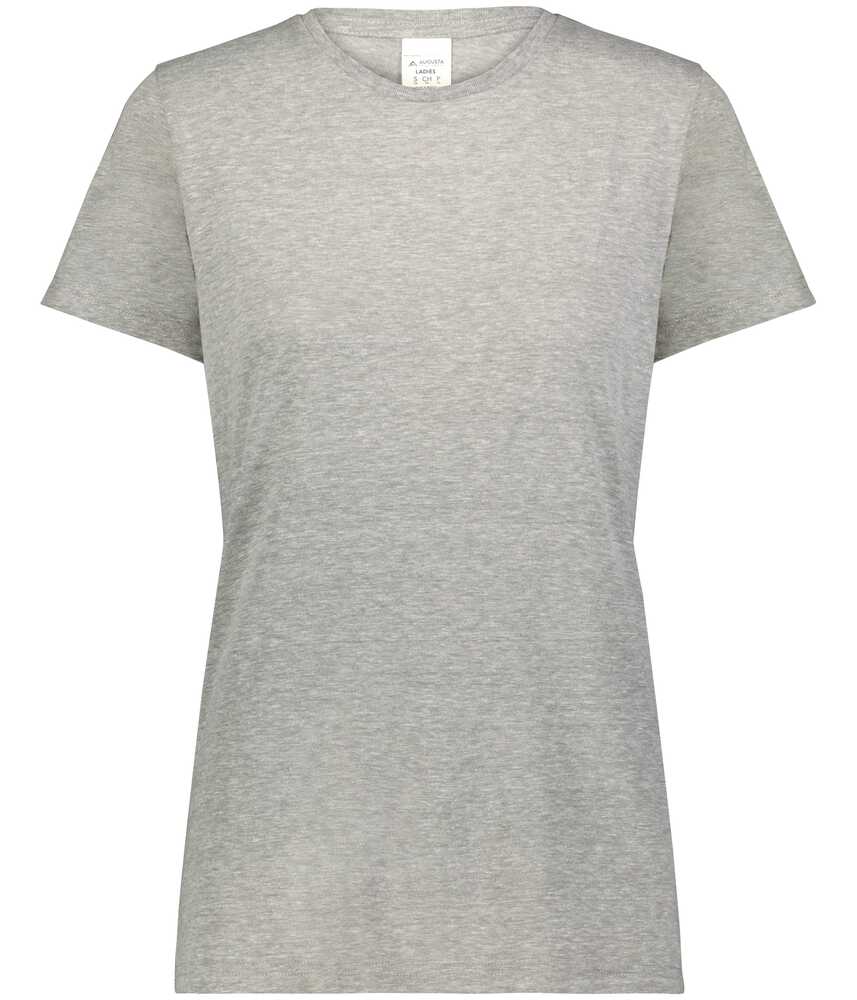 Augusta Sportswear 6961 Ladies All-Day Core Basic Tri-Blend Tee Front Fullsize"