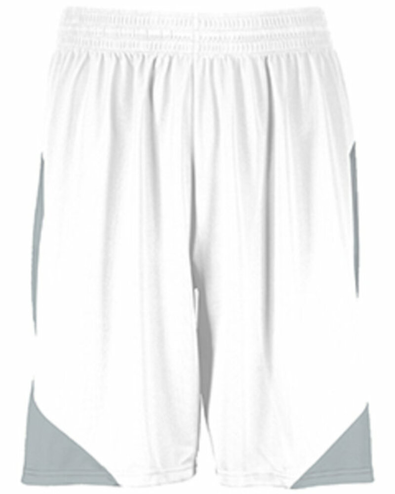 Augusta Sportswear 1733 Step-Back Basketball Shorts Front Fullsize"