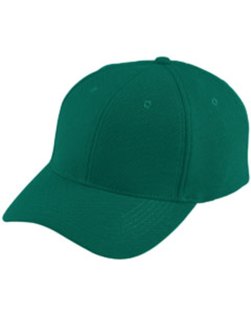 augusta sportswear 6266 youth adjustable wicking mesh cap Front Fullsize