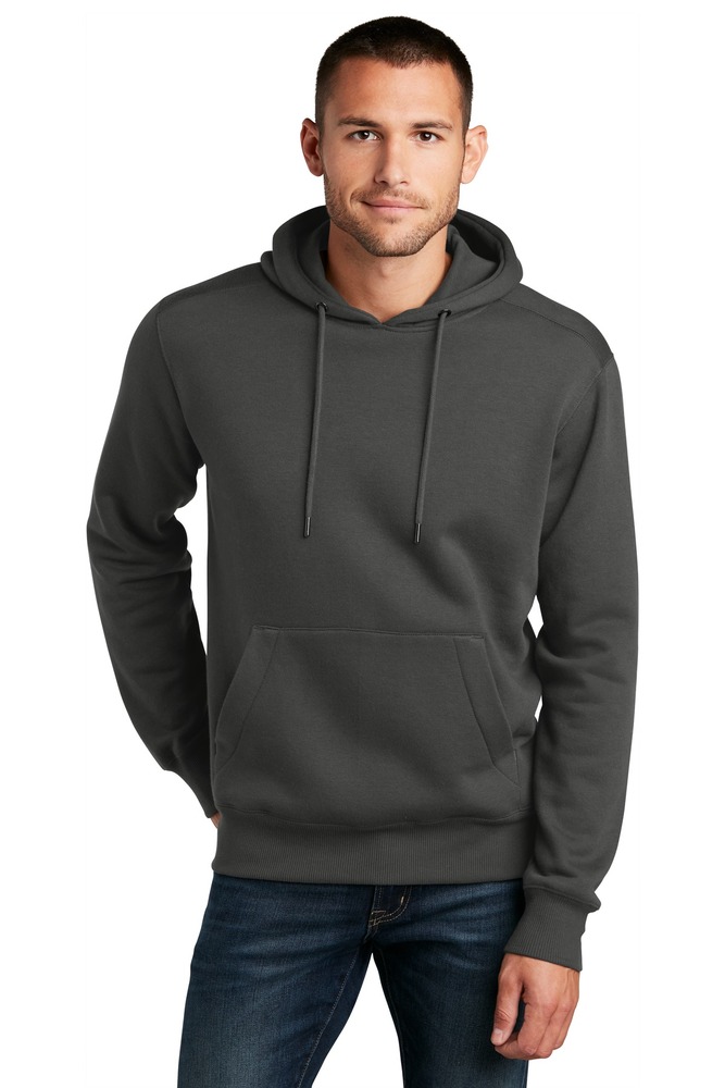 District DT1101 Perfect Weight ® Fleece Hoodie Front Fullsize"