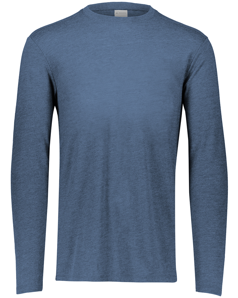 Augusta Sportswear 3075 Tri-Blend Long Sleeve Tee Front Fullsize"