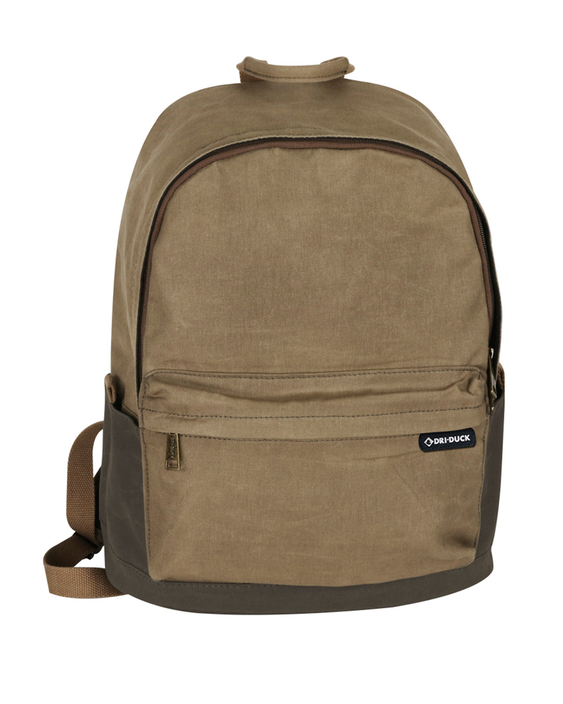 dri duck di1401 100% waxed cotton canvas backpack Front Fullsize