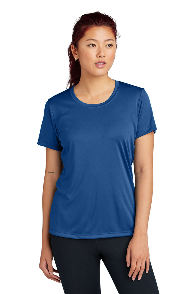 sport-tek lst350 women's posicharge ® competitor™ tee Front Fullsize