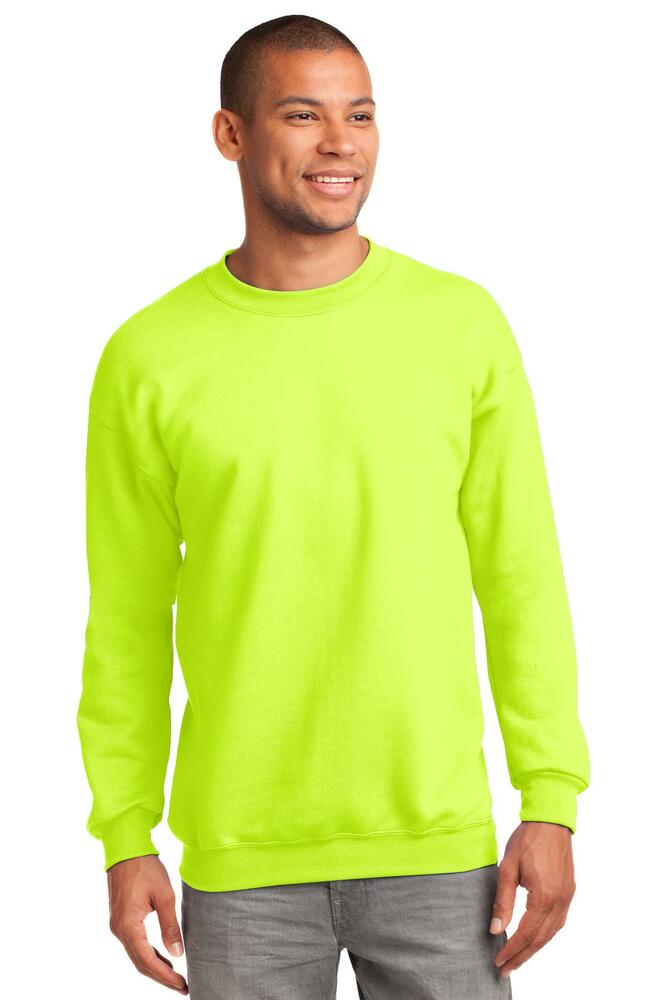 Port & Company PC90 Essential Fleece Crewneck Sweatshirt Front Fullsize"