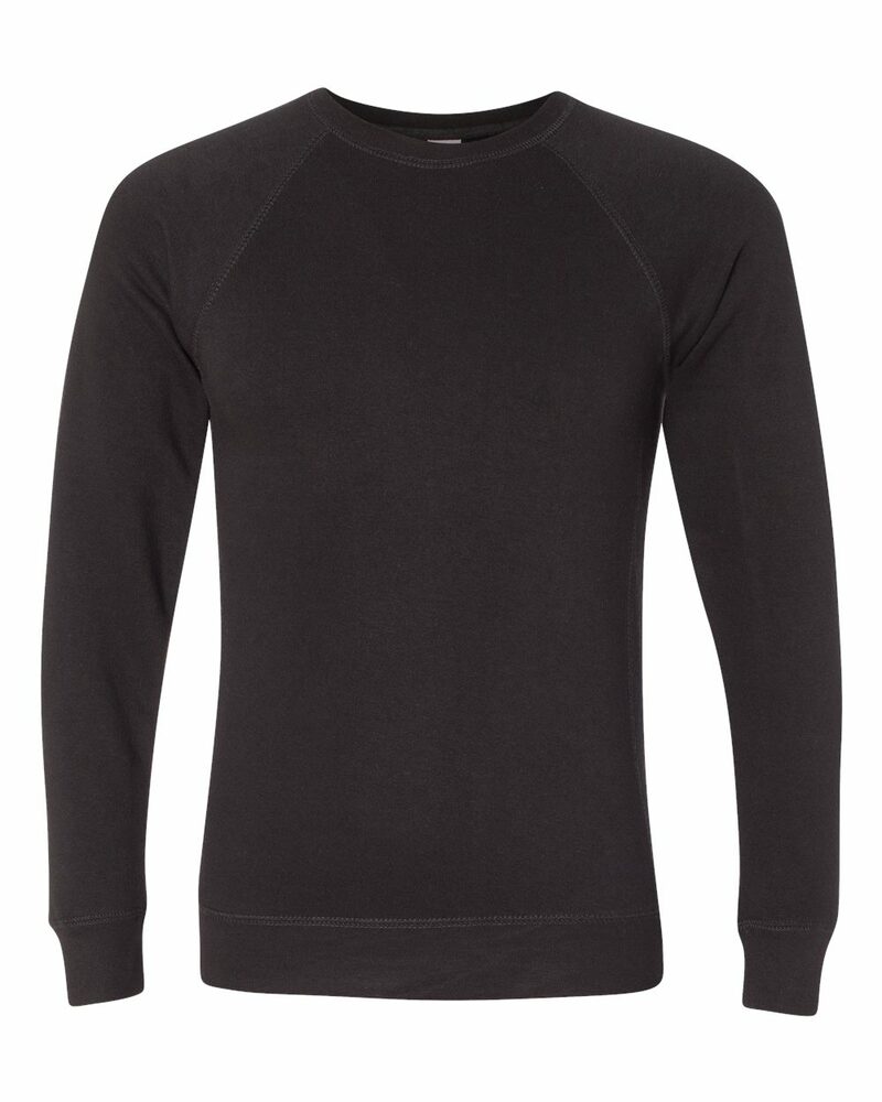 independent trading co. prm30sbc unisex special blend raglan sweatshirt Front Fullsize