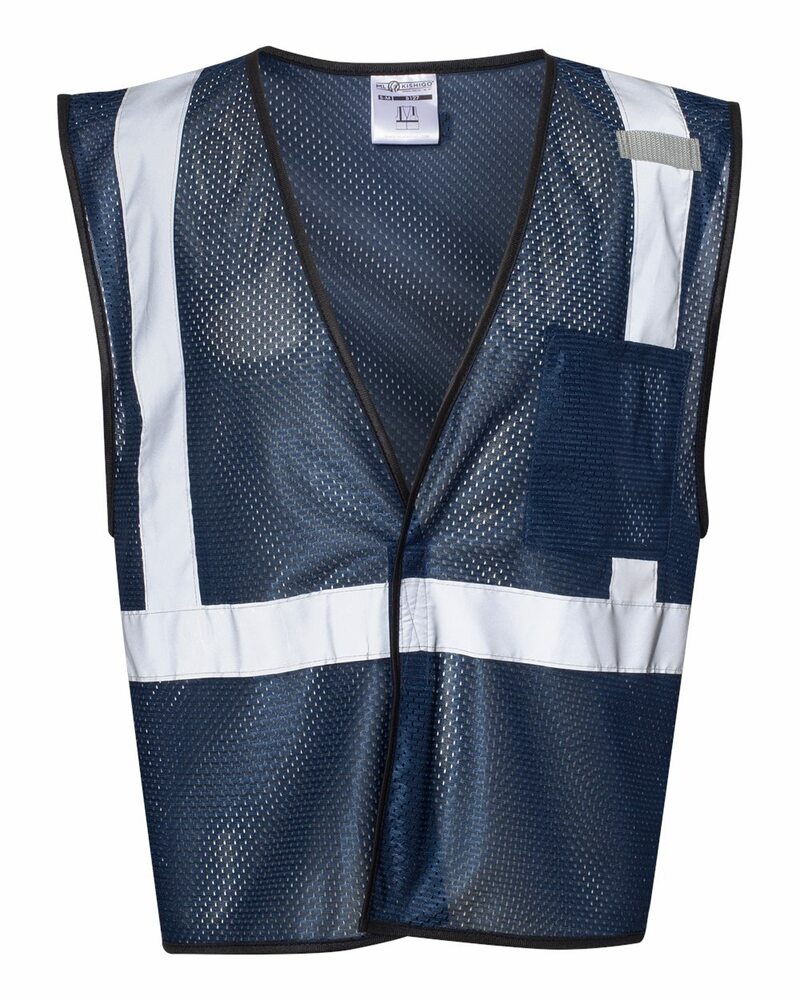 Kishigo B120-B127 Enhanced Visibility Non-ANSI Vest Front Fullsize"