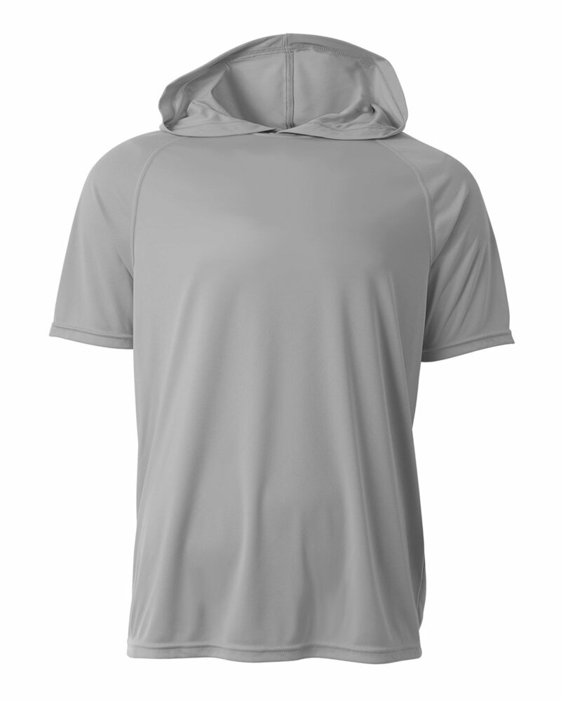 a4 nb3408 youth hooded t-shirt Front Fullsize