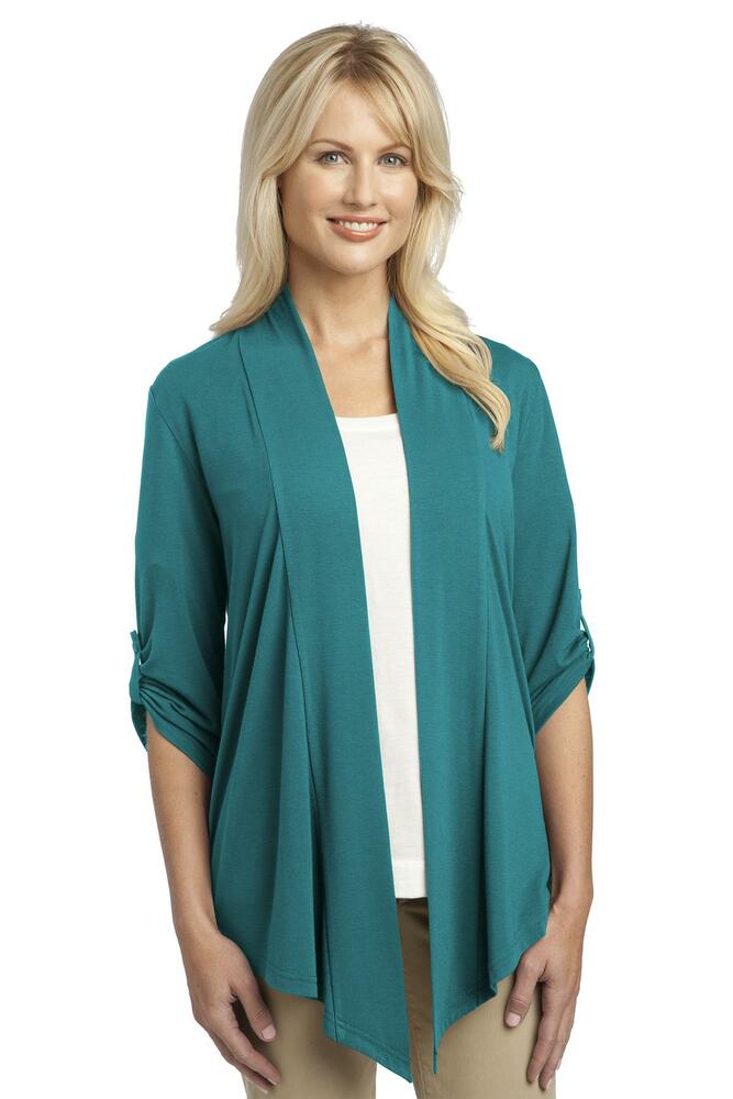 port authority l543 ladies concept shrug Front Fullsize