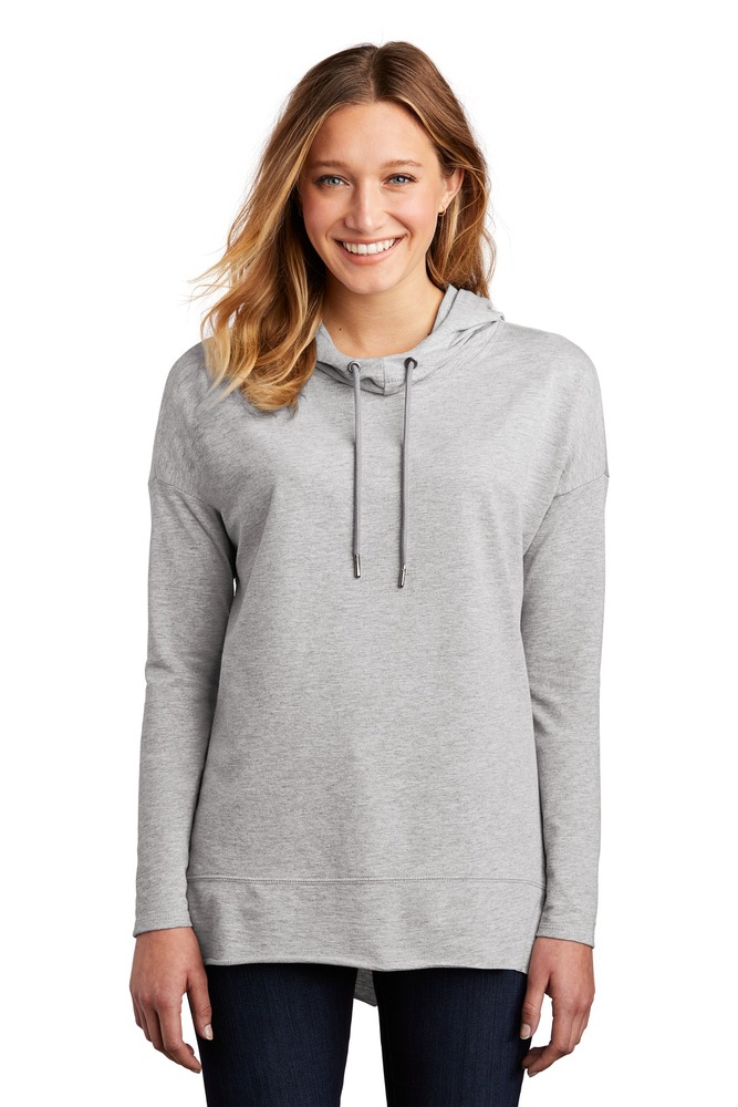 district dt671 women's featherweight french terry ™ hoodie Front Fullsize