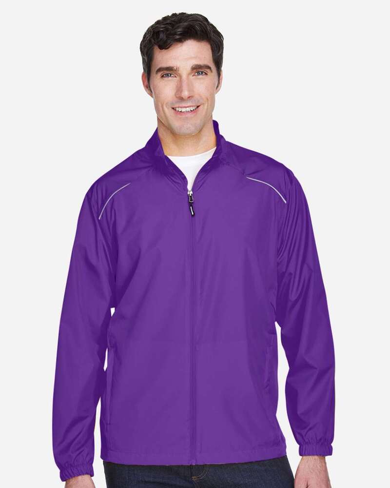 CORE365 88183 Men's Techno Lite Motivate Unlined Lightweight Jacket Front Fullsize"