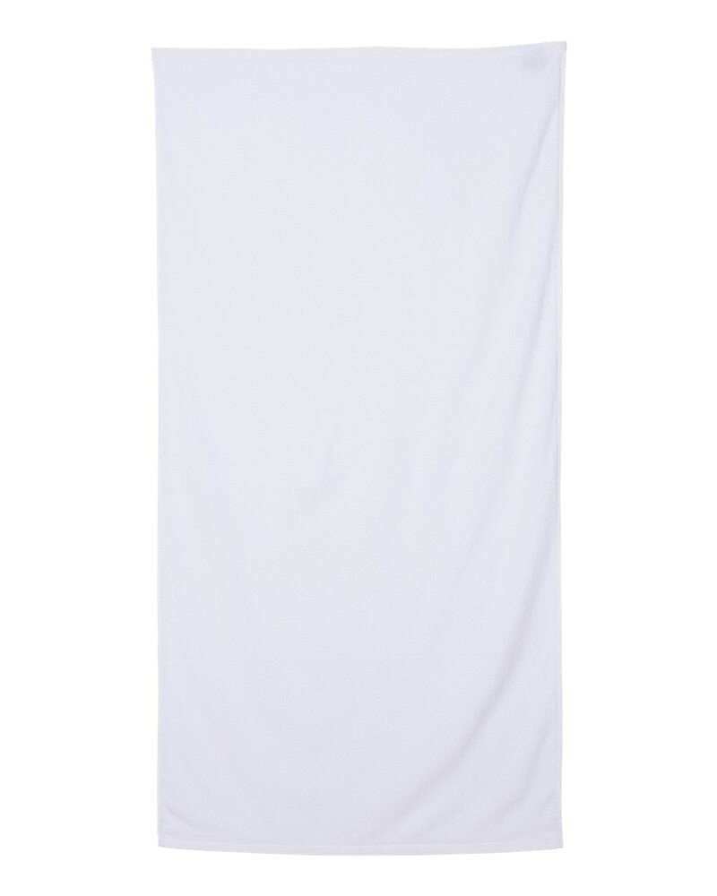 q-tees qv3060 velour beach towel Front Fullsize
