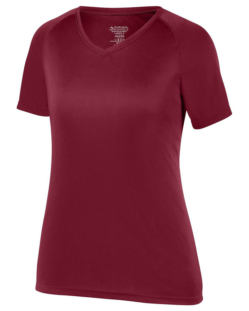 Augusta Sportswear 2793 Girls' True Hue Technology™ Attain Wicking Training T-Shirt Front Fullsize"