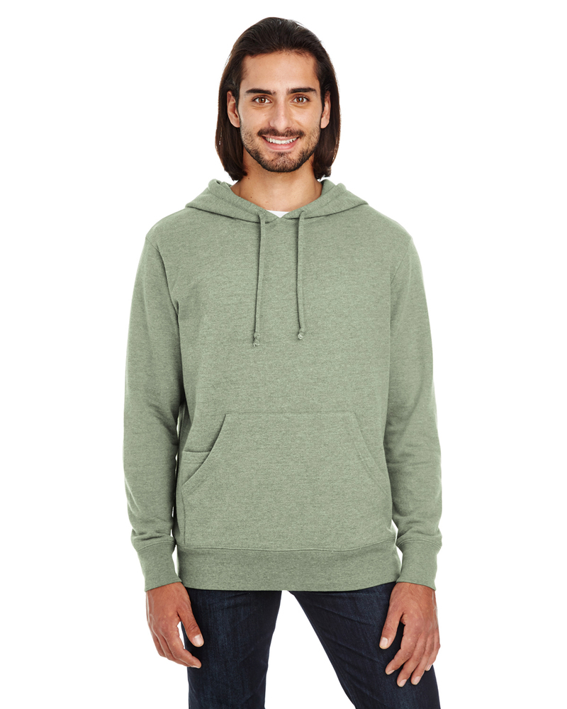 Threadfast Apparel 321H Unisex Triblend French Terry Hoodie Front Fullsize"