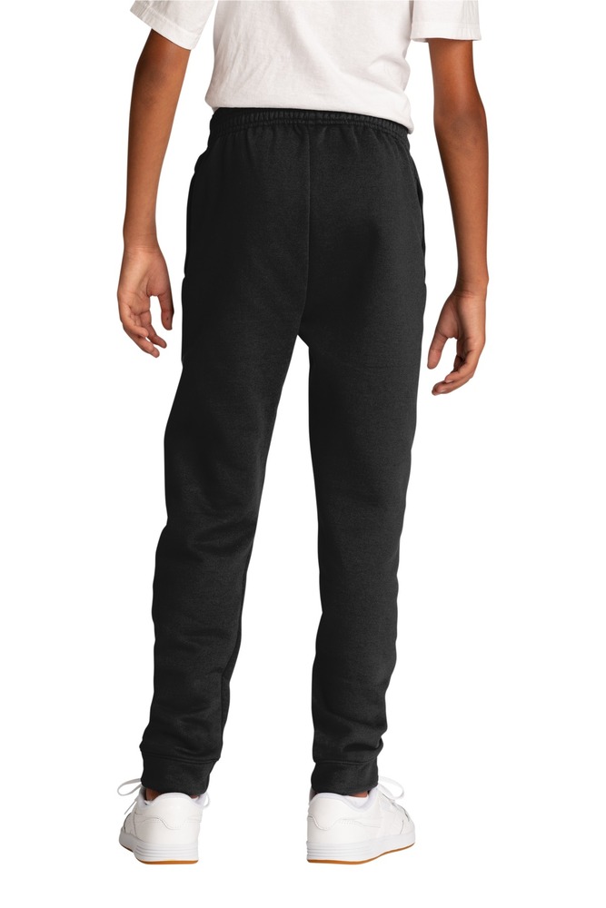 port & company pc78yj youth core fleece jogger Back Fullsize