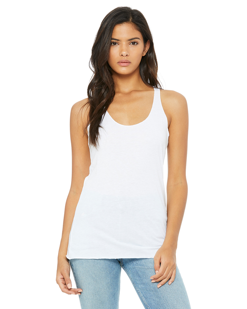 Bella + Canvas 8430 Women's Triblend Racerback Tank Front Fullsize"