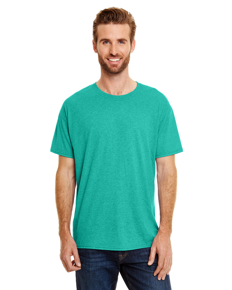 hanes 42tb adult perfect-t triblend t-shirt Front Fullsize