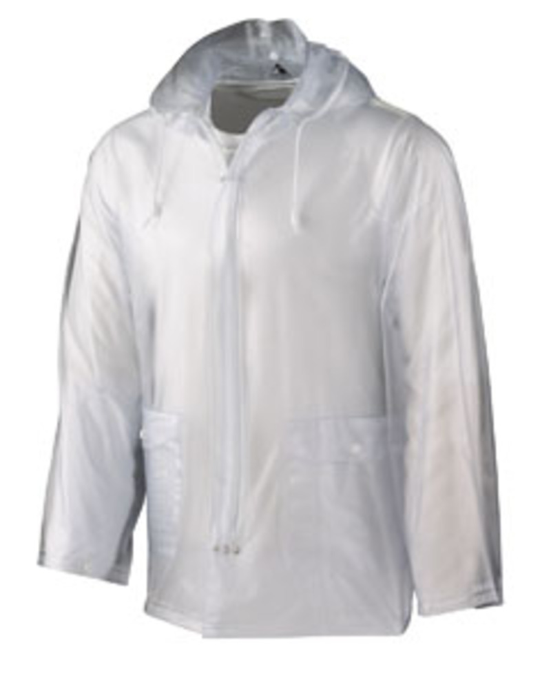 augusta sportswear 3161 youth clear rain jacket Front Fullsize